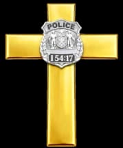 Badge Cross shield emblem